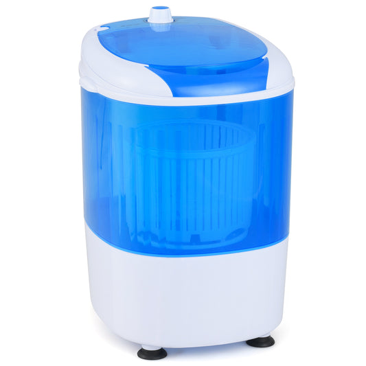 Portable Semi Auto Washing Machine, 5.5 lbs, Blue