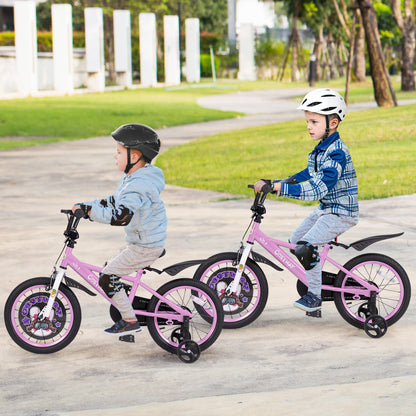 16 Inch Kids Bike for 4-8 Years Old Sport Bicycle with Adjustable Handlebar and Saddle-16 inches, Purple Kids Bike at Gallery Canada
