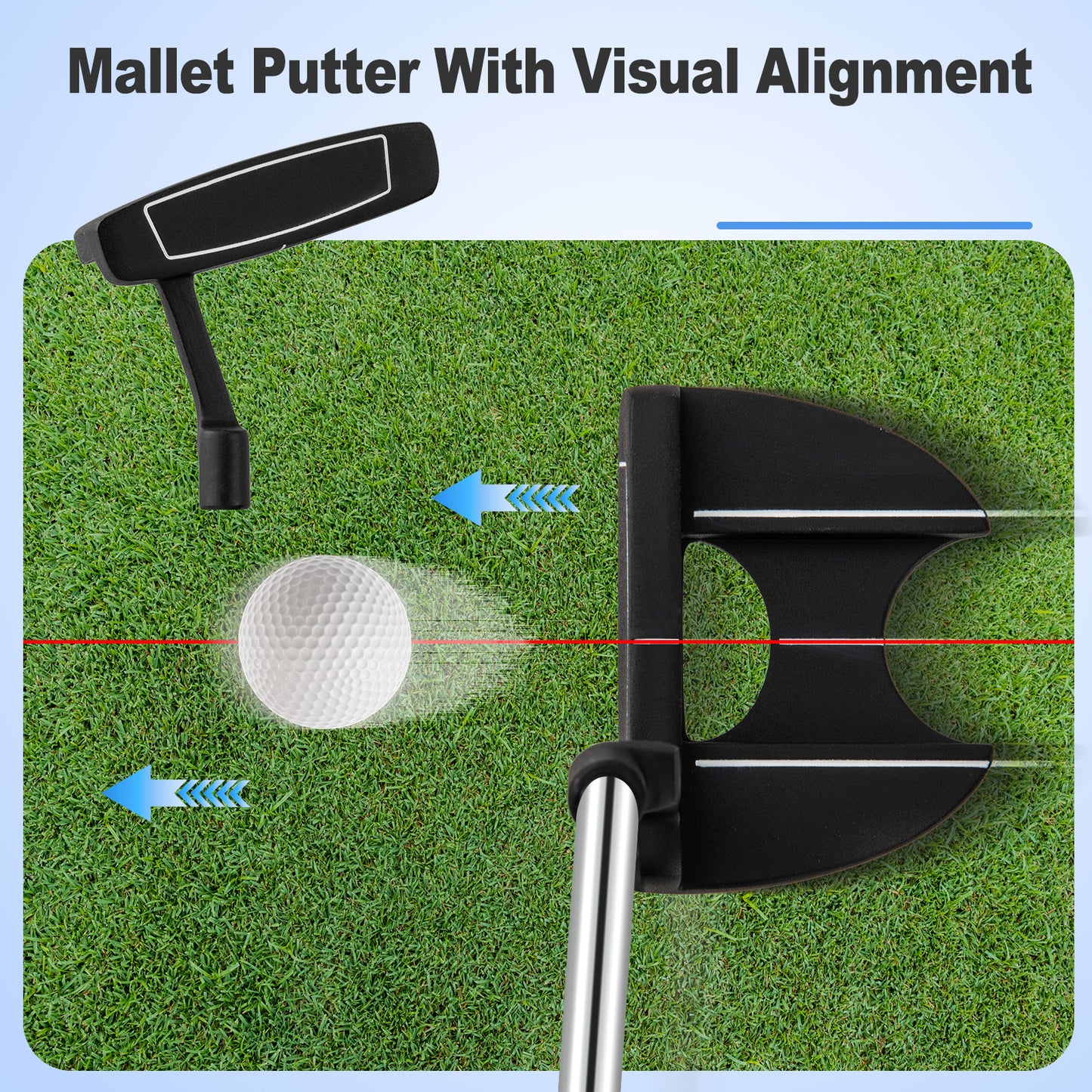 Men's Golf Club Package Set, 10 Pieces, Black Golf at Gallery Canada