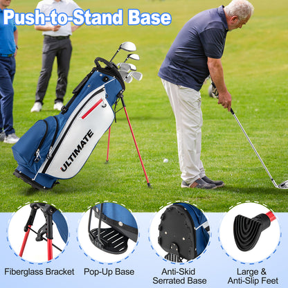 Men's Complete Golf Club Package Set, 10 Pieces, Blue Golf at Gallery Canada