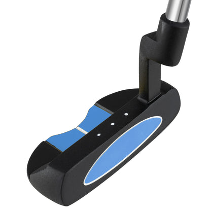 Putter Mallet Junior, Club en Or pour Enfants de 11 à 14 Ans, Bleu