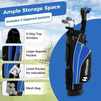 Junior Golf Club Set, Age 8-10, Blue Golf at Gallery Canada
