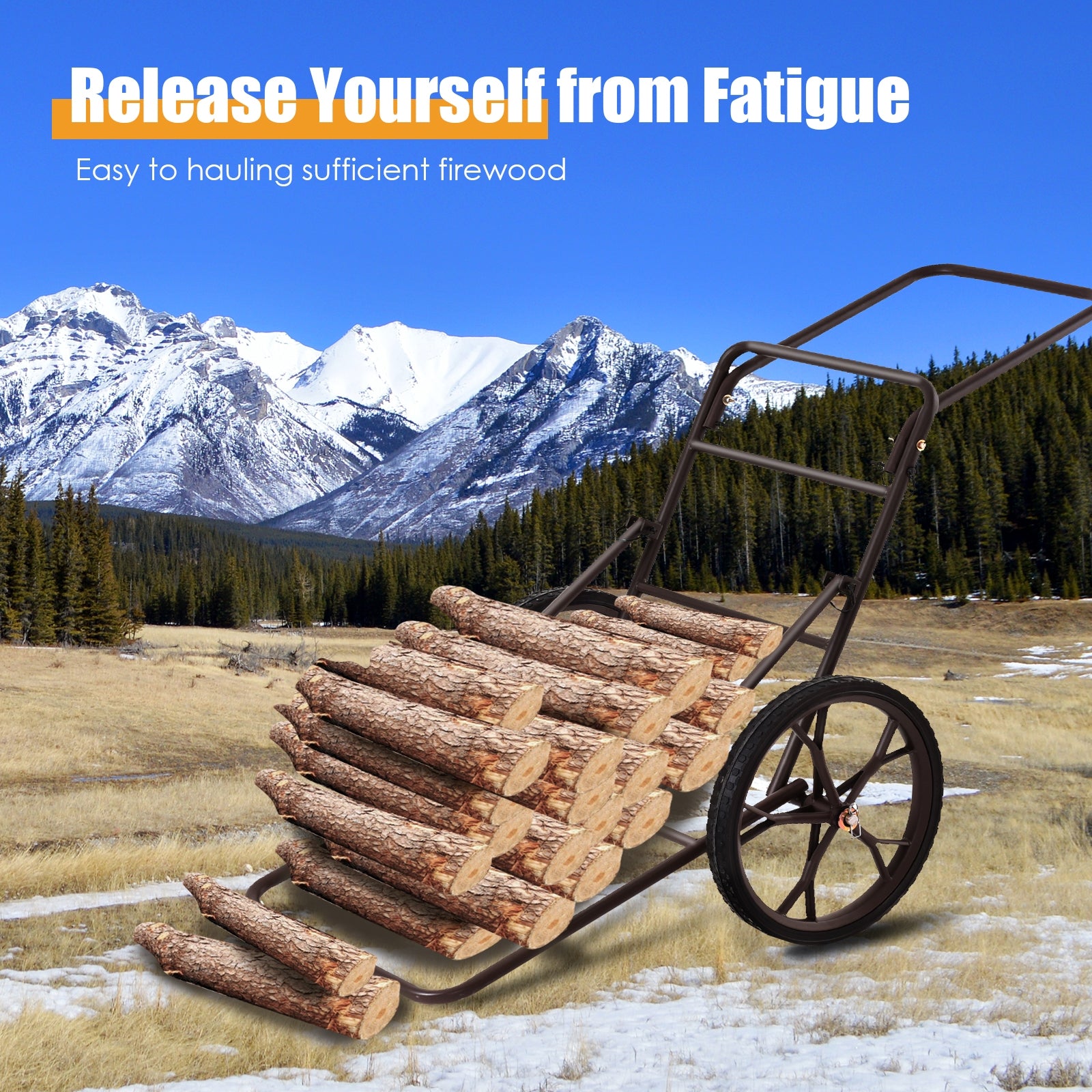 Larger Capacity Folding Deer Game Cart, Bronze Hunting & Shooting at Gallery Canada