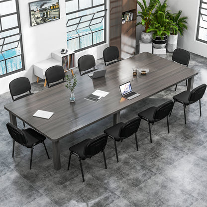 Office Chair with Metal Frame and Padded Cushions for Conference Room-Set of 5, Black Conference Chairs at Gallery Canada