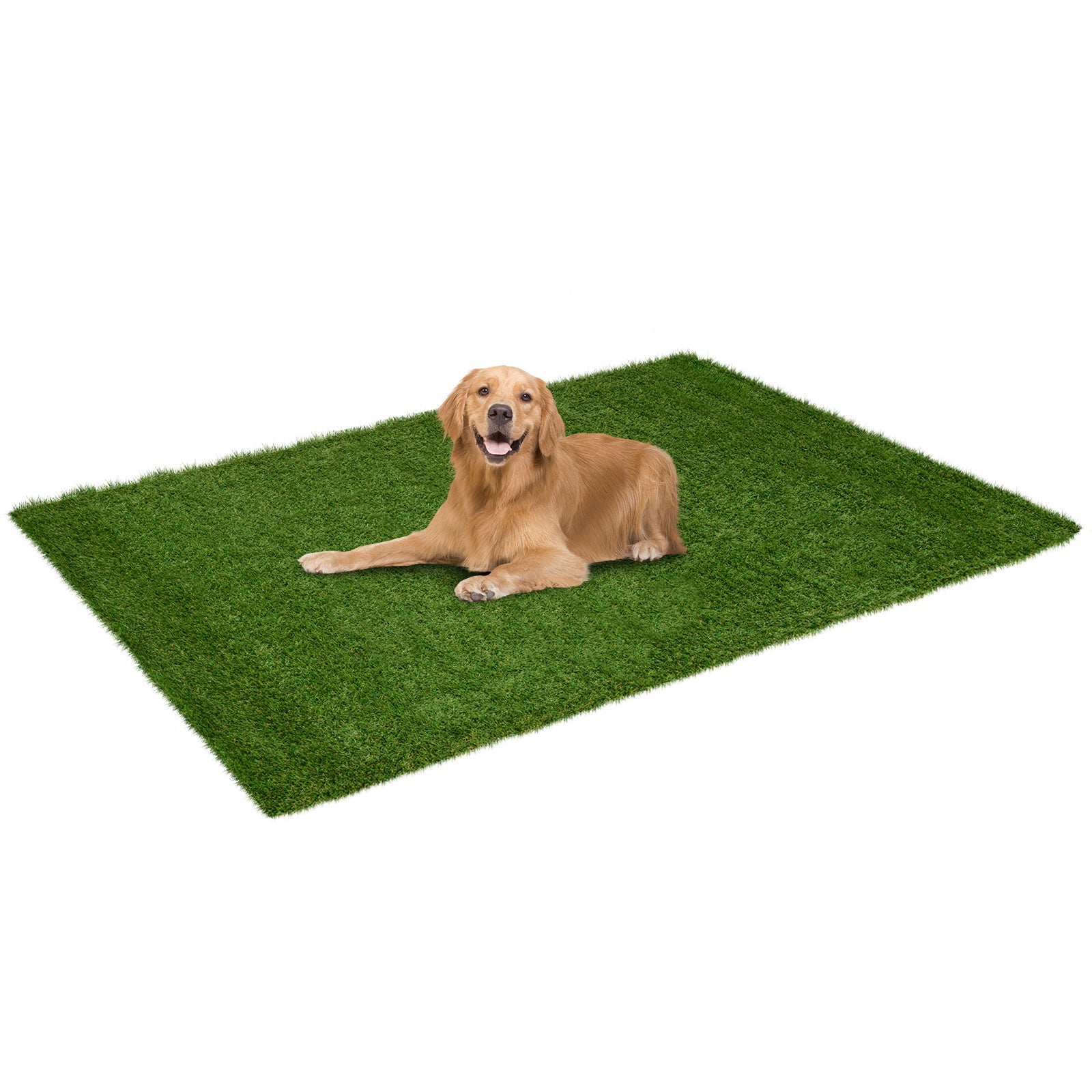 Indoor Outdoor Synthetic Turf Mat with Drainage Holes-S, Green Faux Plants at Gallery Canada