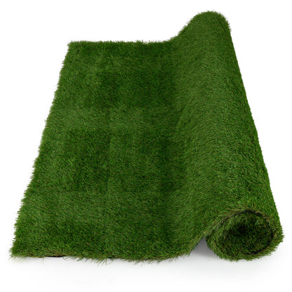 Indoor Outdoor Synthetic Turf Mat with Drainage Holes-XL, Green Faux Plants Green at Gallery Canada