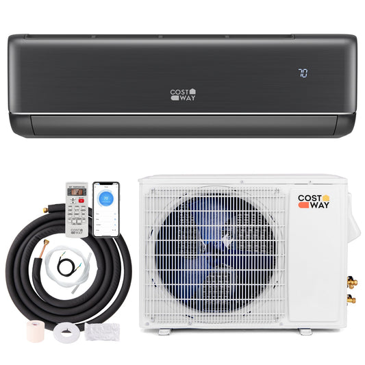 24000 BTU 21 SEER2 Mini Split Air Conditioner And Heater, Wifi Enabled, Gray Mini Split Air Conditioners Gray at Gallery Canada