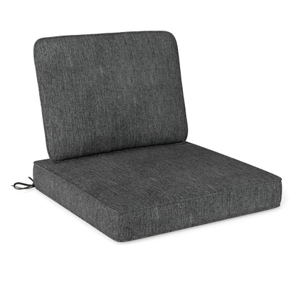 2-Pack Outdoor Patio Cushion Set with Removable Covers, Gray Outdoor Furniture Accessories at Gallery Canada