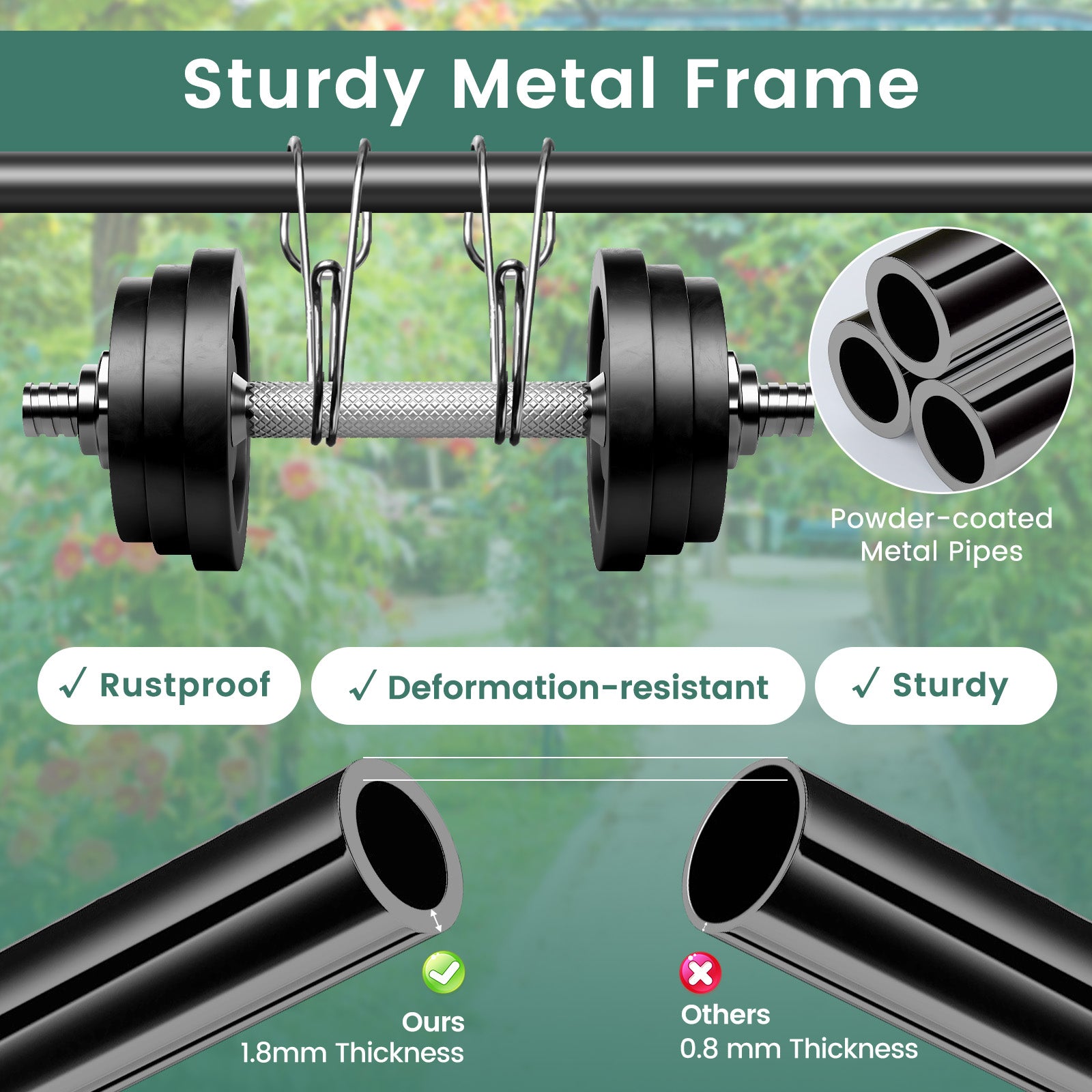 36 x 10 Inch Lawn Leveling Rake with Ergonomic Handle, Black Lawn Care Tools at Gallery Canada