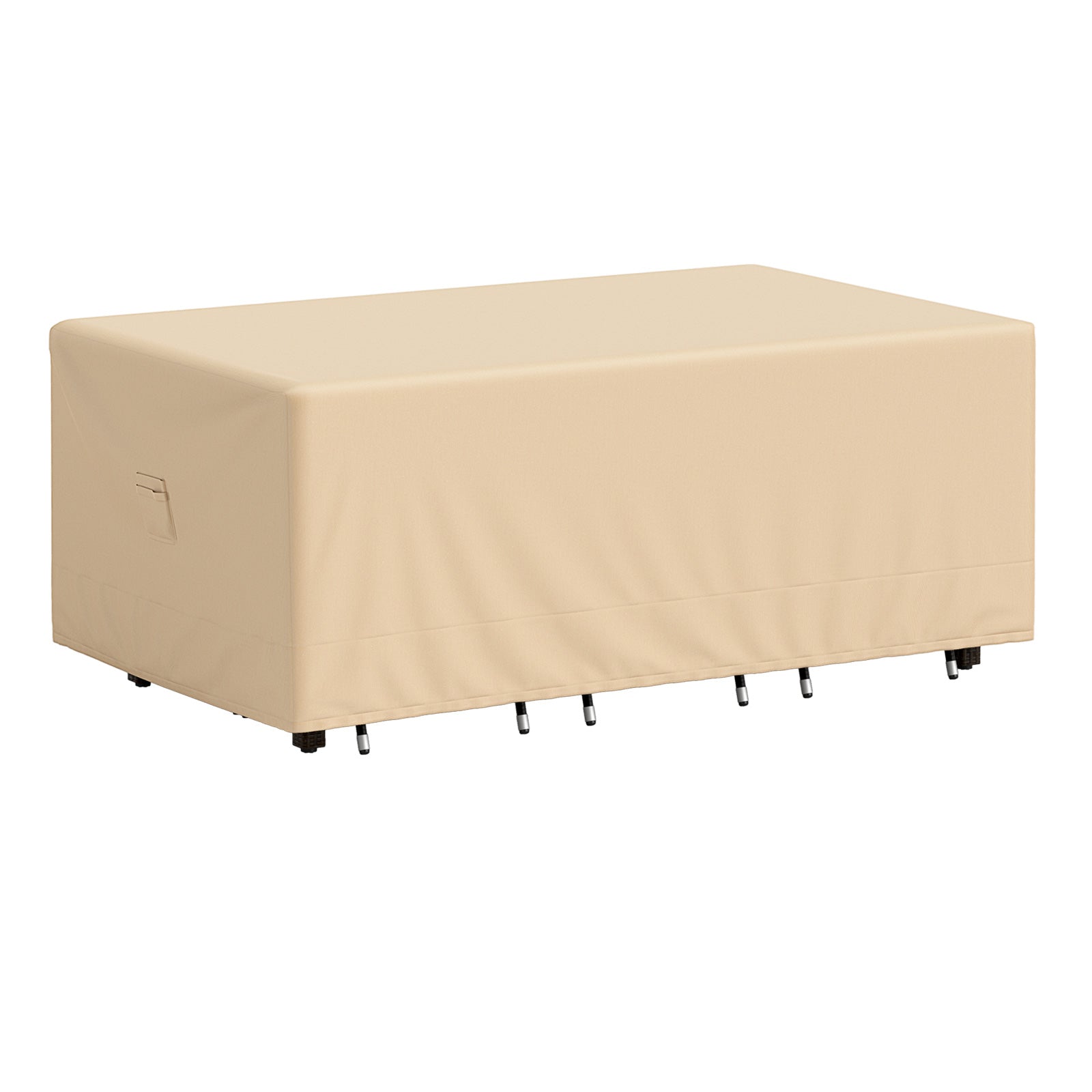 Patio Furniture Cover, 90 x 50 x 32 Inches, Padded Handle, Beige Outdoor Furniture Accessories Beige at Gallery Canada