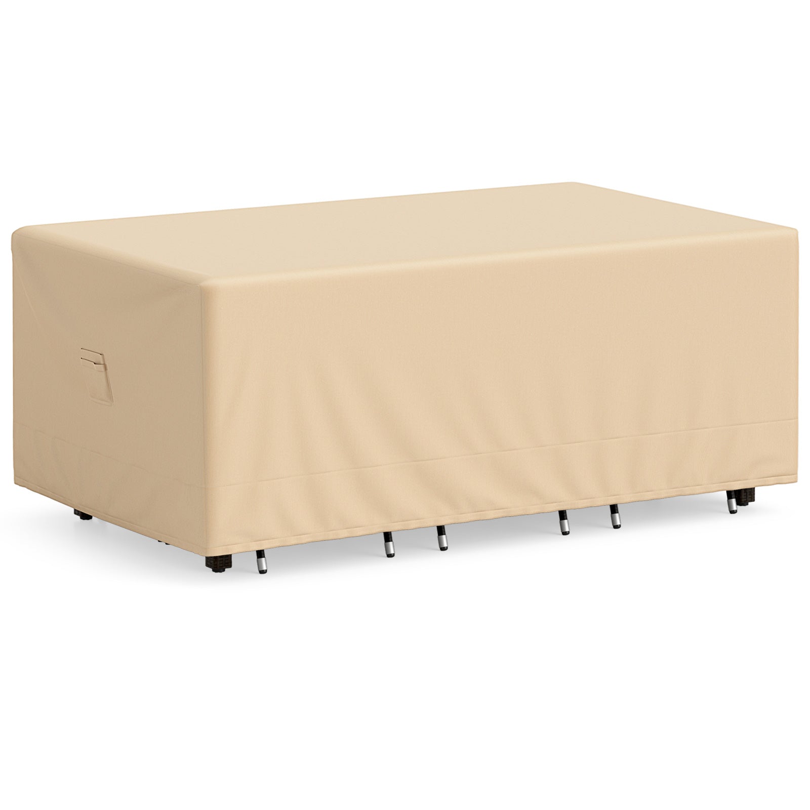 Patio Furniture Cover with Padded Handle and Click-Close Straps-90 x 50 x 32 inches, Beige Outdoor Furniture Accessories at Gallery Canada