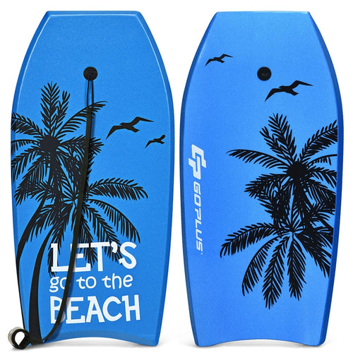Lightweight Bodyboard, EPS Core, Leash, Size L