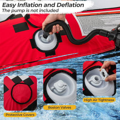 Towable Tube with Quick Connector and Drainage for Boating Water Sports at Gallery Canada