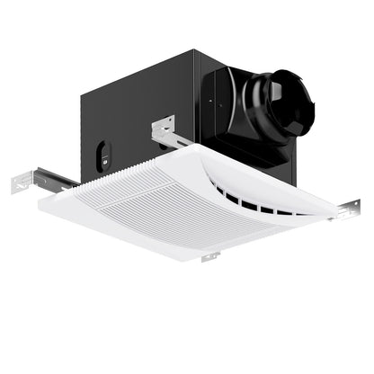 110 CFM Ceiling Mount Exhaust Fan, Metal Housing, White Ventilation Fans at Gallery Canada