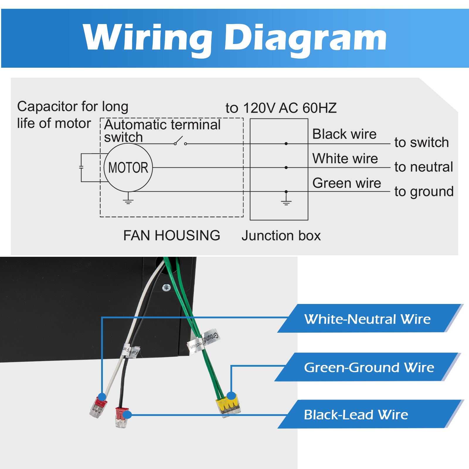 110 CFM Ceiling Mount Exhaust Ventilation Fan with Metal Housing, White Ventilation Fans at Gallery Canada