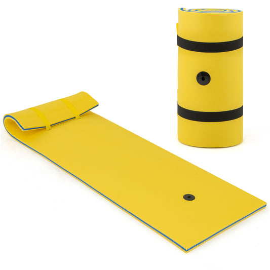 3-Layer Tear-Resistant Foam Floating Pad, Yellow