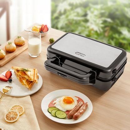 3-in-1 1082W Sandwich Maker with Removable Non-Stick Plates, Black Small Appliances at Gallery Canada
