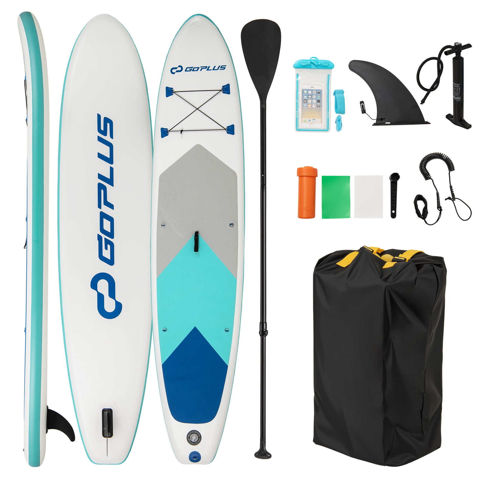 11 Feet Inflatable Stand Up Paddle Board With Accessories, L Surfing at Gallery Canada
