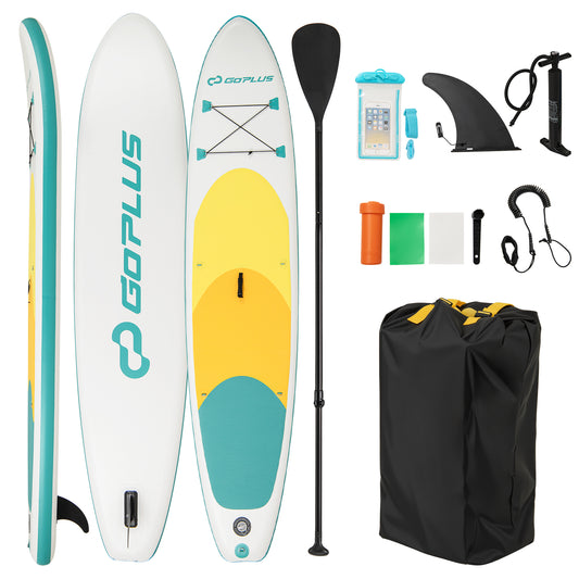 11 Feet Premium SUP Inflatable Stand Up Paddle Board-L Surfing Options at Gallery Canada