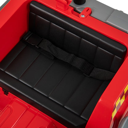 12V Ride on Fire Truck Powered Car with Water Gun and Interphone, Red Powered Ride On Toys at Gallery Canada