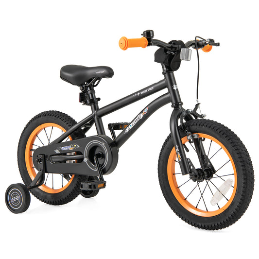 14-Inch Kids Bike, Adjustable Seat, For 3-5 Years Old, Black Kids Bike Black at Gallery Canada