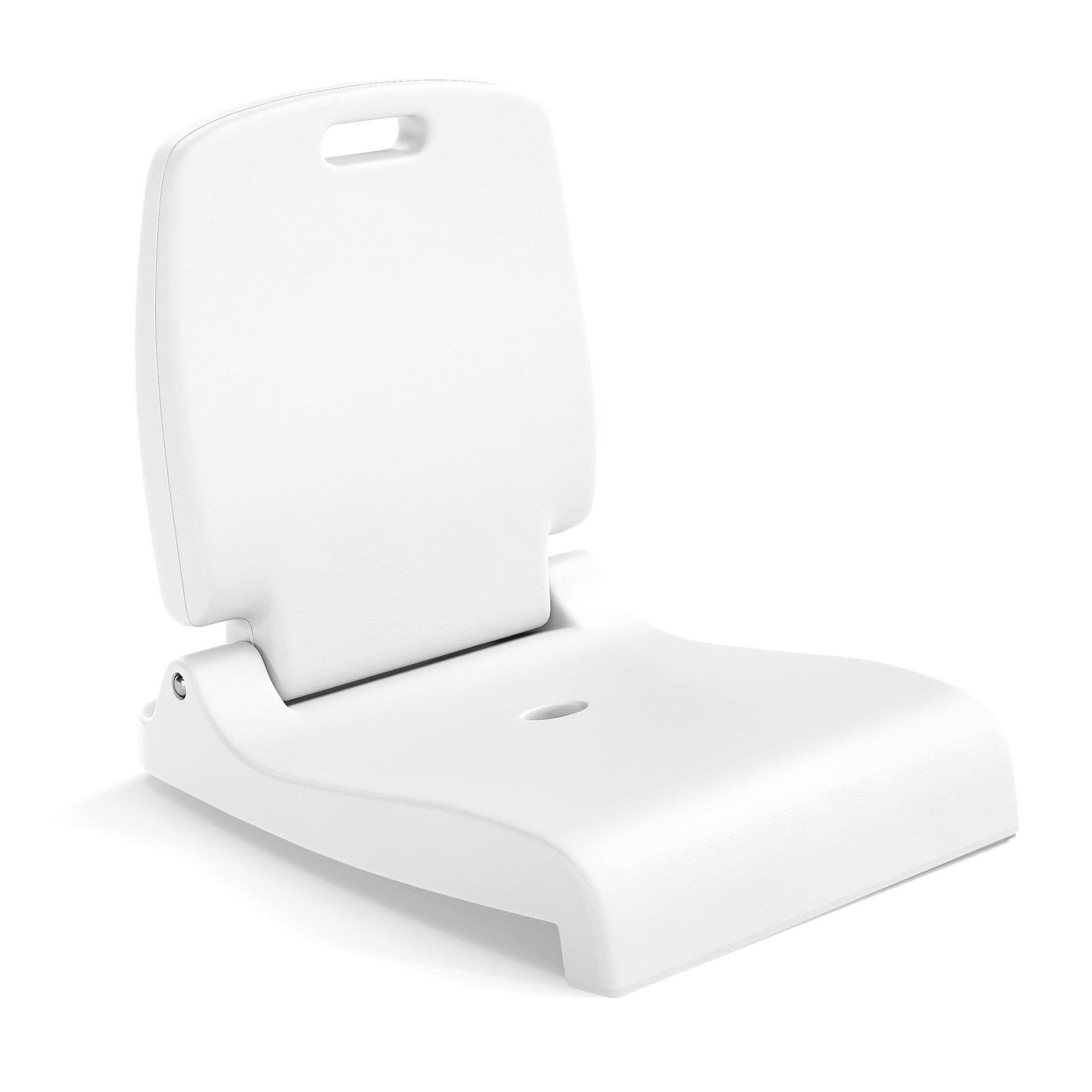 Foldable Outdoor Pool Chair with Handle and Back Support, White Beach & Lawn Chairs at Gallery Canada