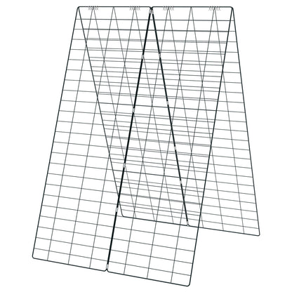 2 Pieces Foldable A-Frame Trellis Plant Supports with Twist Ties, Green Plant Stands Green at Gallery Canada