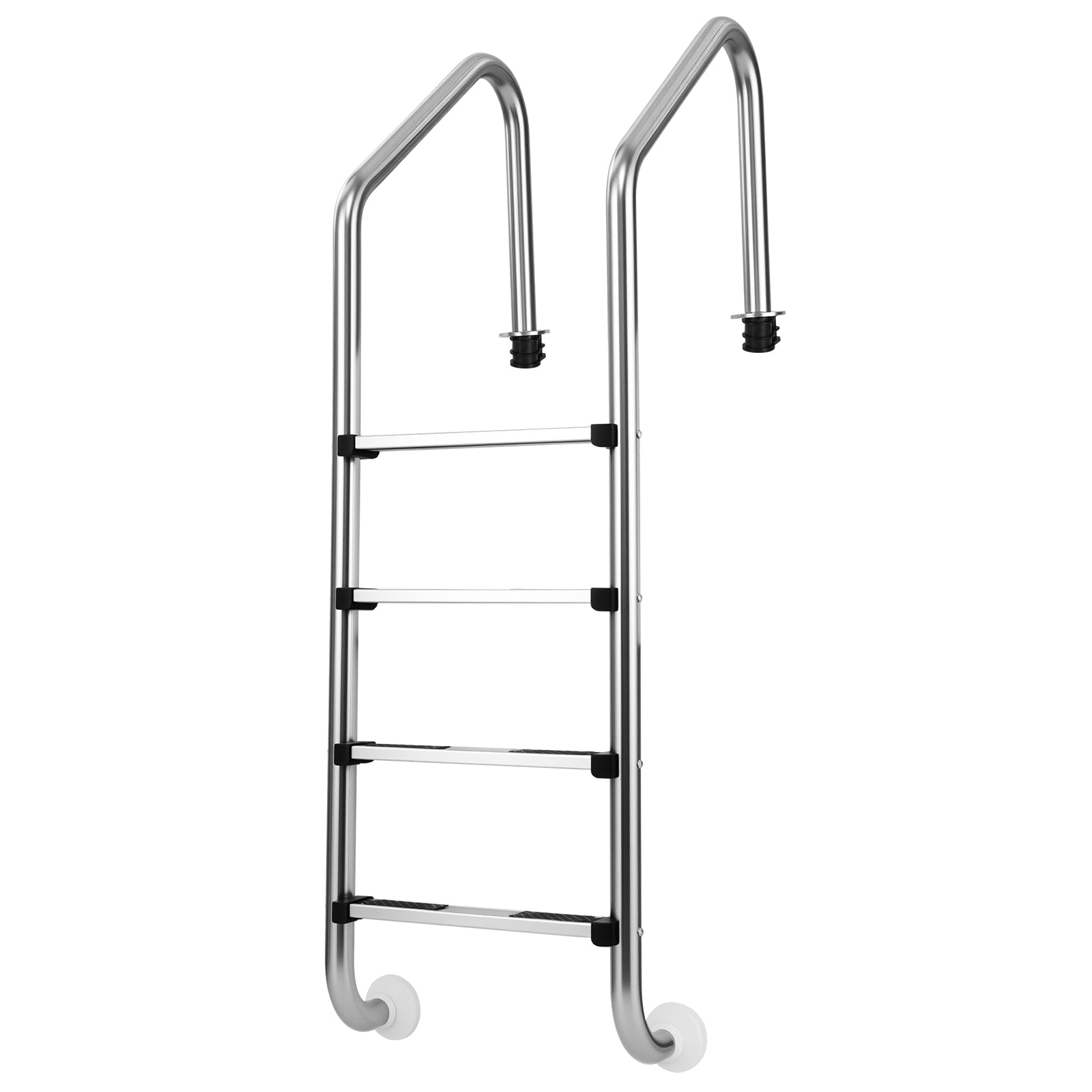 4-Step Inground Pool Ladder Stainless Steel Swimming Pool Ladder, Silver Swimming Pools Silver at Gallery Canada
