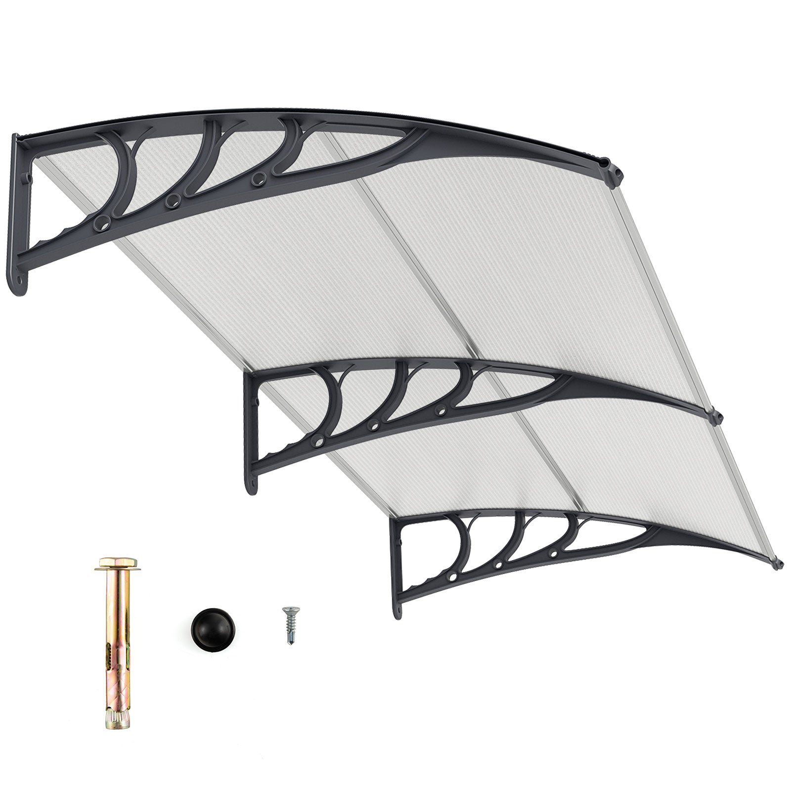 Outdoor Front Door Patio Overhang Awning, Gray Outdoor Shades Gray at Gallery Canada