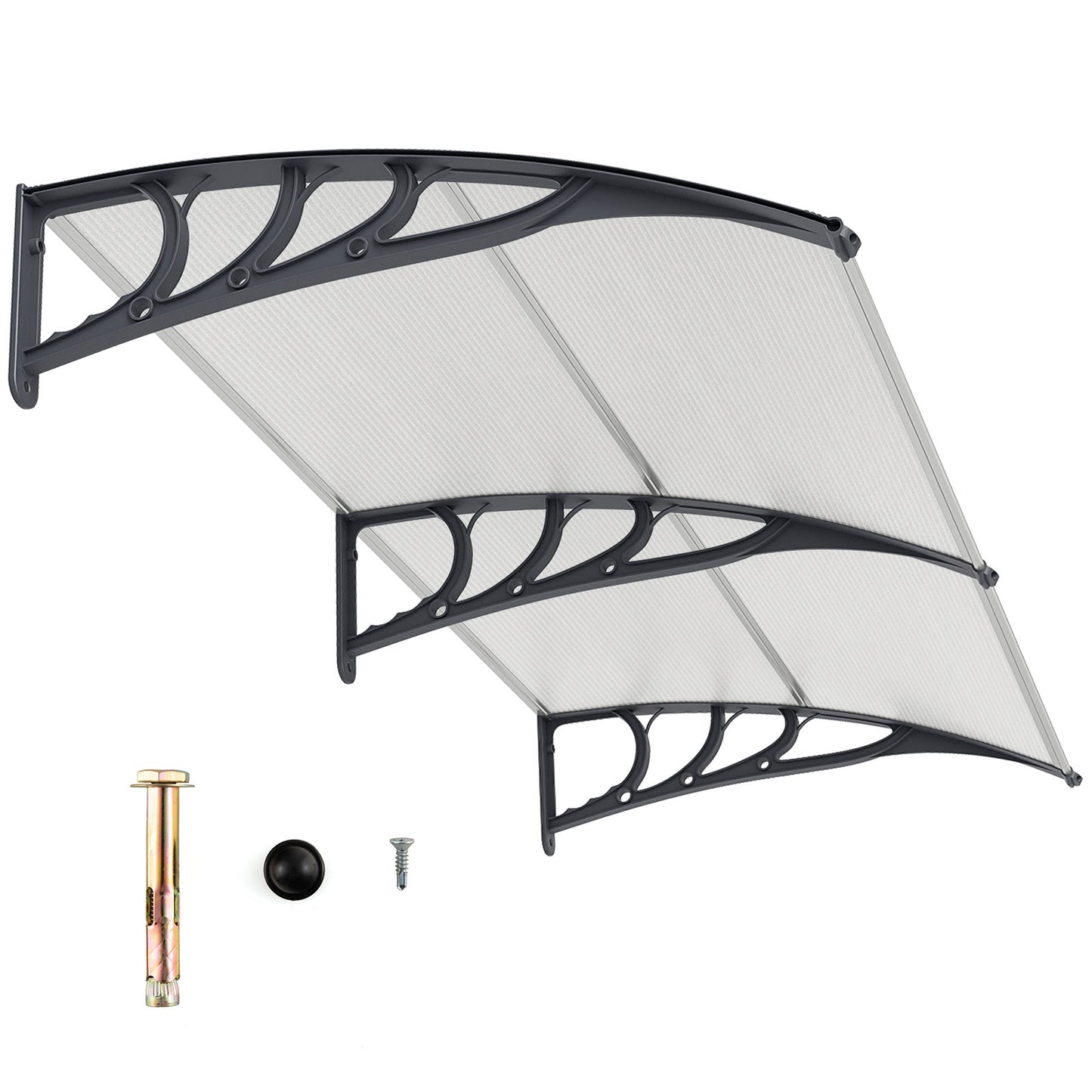 Outdoor Front Door Patio Overhang Awning, Gray Outdoor Shades Gray at Gallery Canada