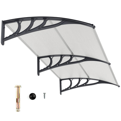 Outdoor Front Door Patio Overhang Awning, Gray Outdoor Shades at Gallery Canada