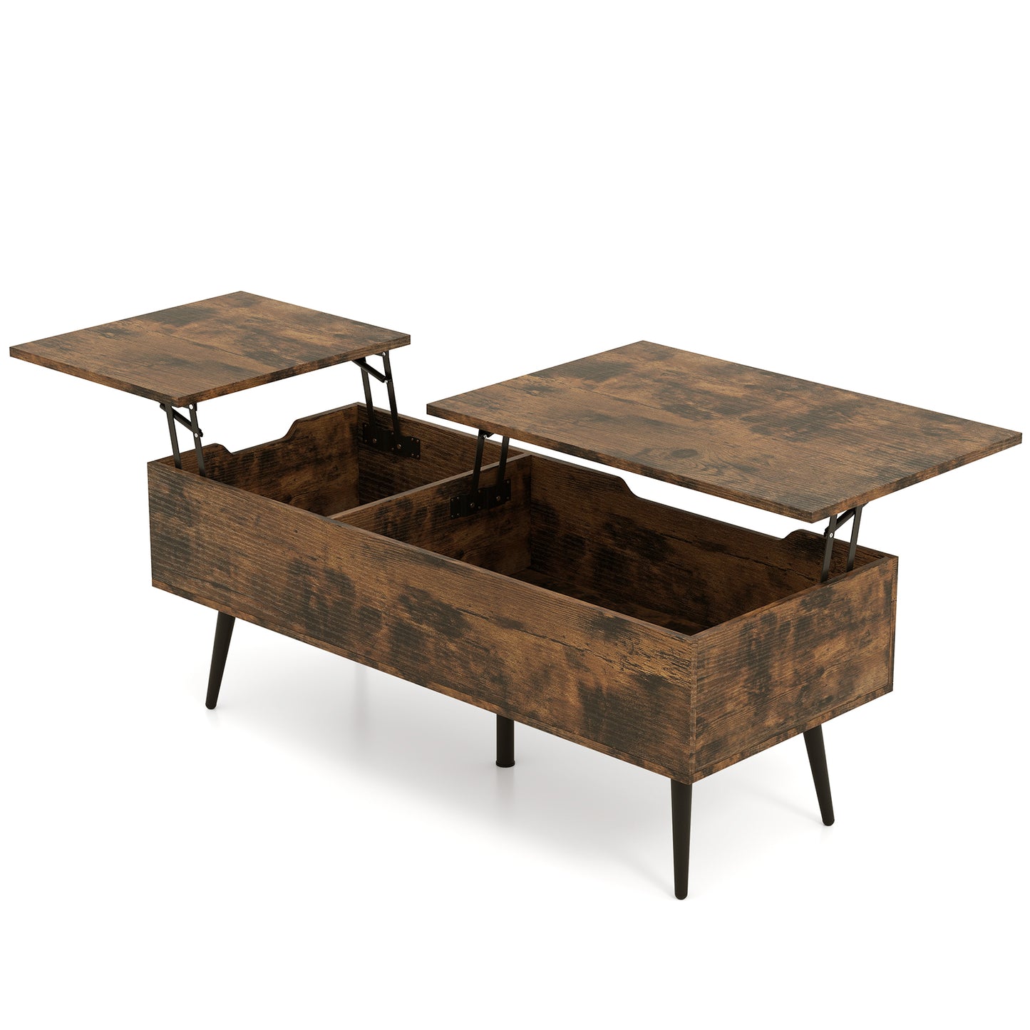 47 Inch Lift Top Coffee Table, 2 Hidden Compartments Coffee Tables at Gallery Canada