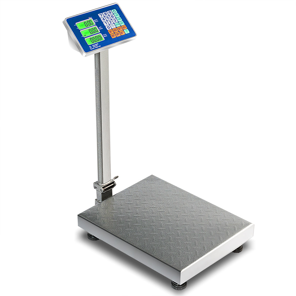 Digital Floor Folding Scale, 660 lbs, Silver Kitchen Tools Silver at Gallery Canada