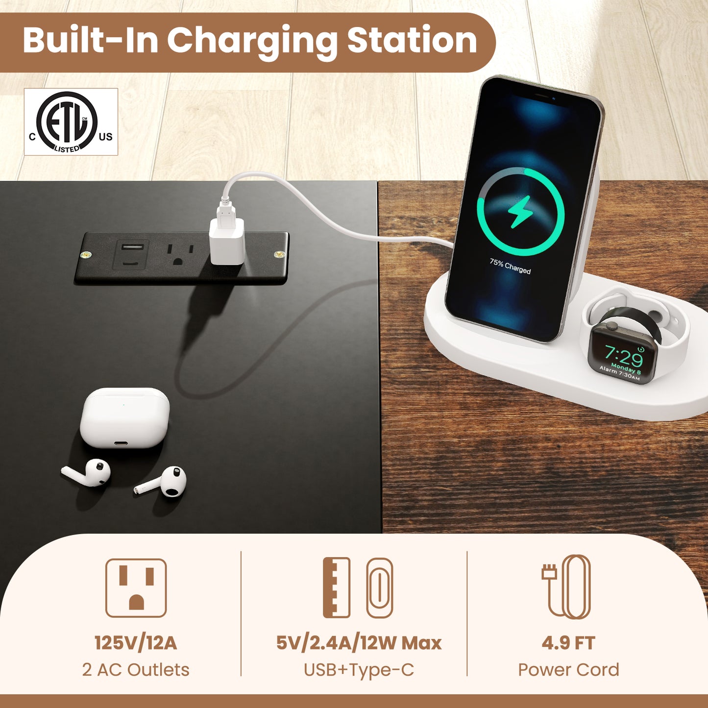 59 Inch Home Office Computer Desk with Removable Storage Shelves, Black Computer Desks at Gallery Canada