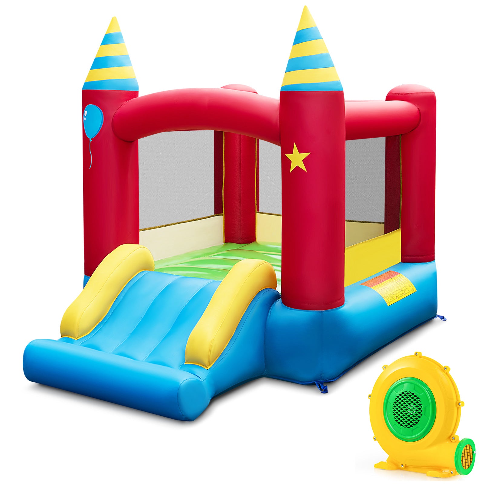 Inflatable Kids Bounce Castle, 480W Blower Bounce House at Gallery Canada