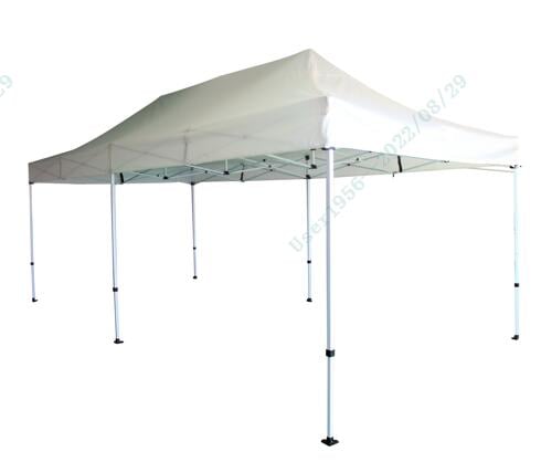 10 x 20 Feet Outdoor Pop-Up Patio Folding Canopy Tent, White Canopies at Gallery Canada