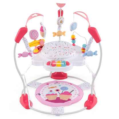Baby Activity Center, Adjustable Height, Interactive Toys, Pink Baby Gyms & Playmats Pink at Gallery Canada