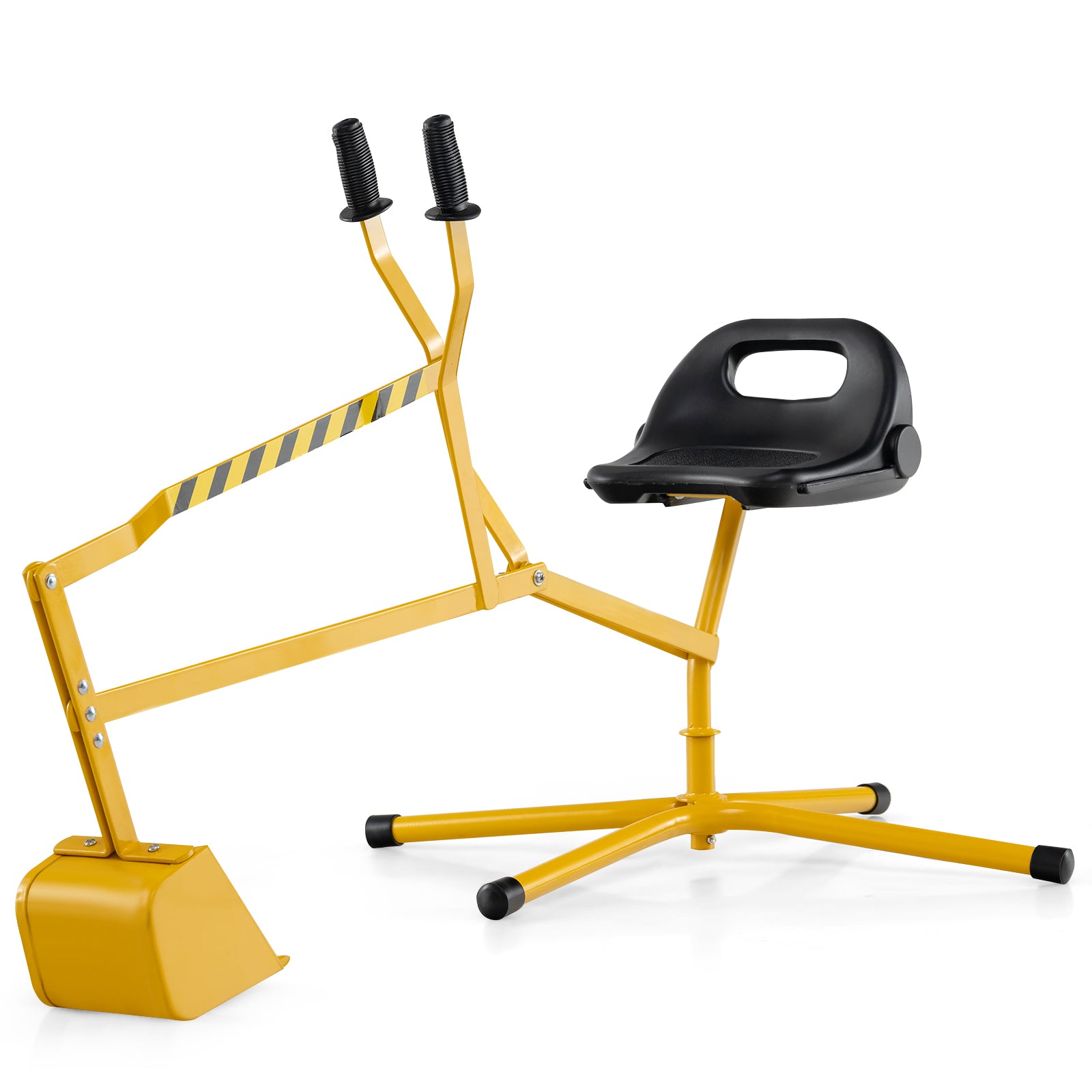 Sand Digger with 2-Handed Controls and Flexible Shovel for 3+ Years Old Kids, Yellow Sandboxes at Gallery Canada