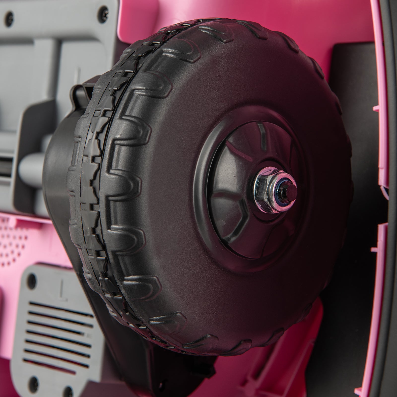 12V Kids Ride On Bumper Car, Remote Control, Dual Joysticks, Pink Powered Ride On Toys at Gallery Canada