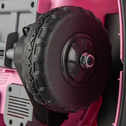 12V Kids Ride On Bumper Car, Remote Control, Dual Joysticks, Pink Powered Ride On Toys at Gallery Canada