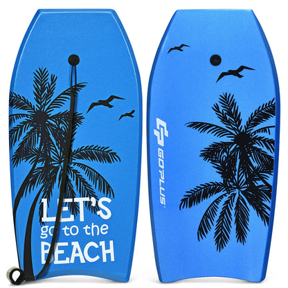 Lightweight Bodyboard With Leash, EPS Core, Size M Surfing Options at Gallery Canada