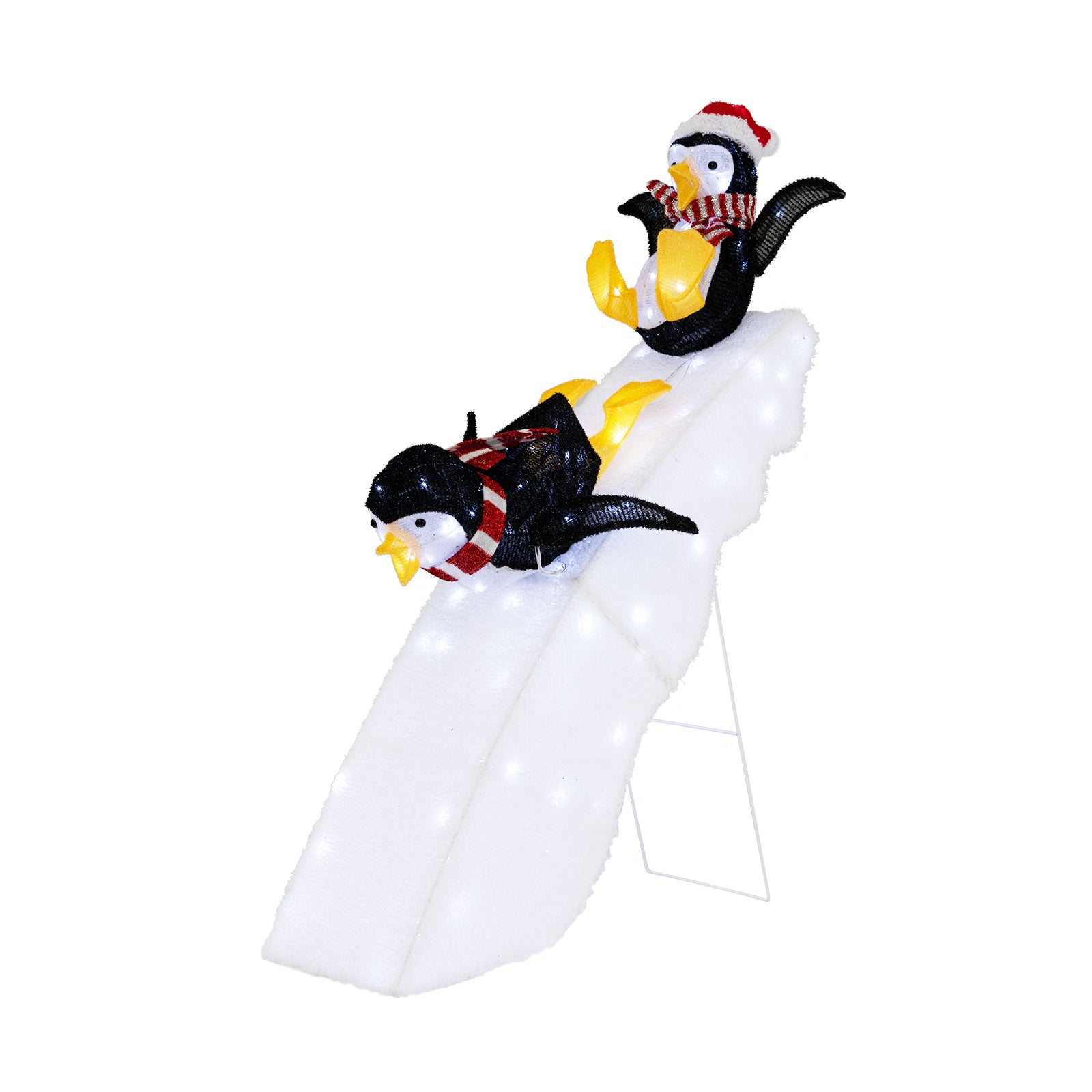 4 Feet Christmas Penguin Ice Skating Decor, Multicolor Christmas Decor & Accessories Multicolor at Gallery Canada