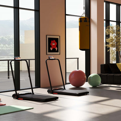 Fitness Room Bundle: Hanging Punching Bag Set + Folding Treadmill Sports at Gallery Canada
