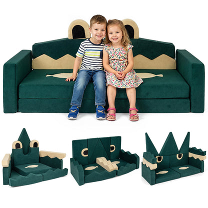 17 Pieces Modular Kids Play Couch for Inspiring Creativity Kids Chairs & Seating at Gallery Canada