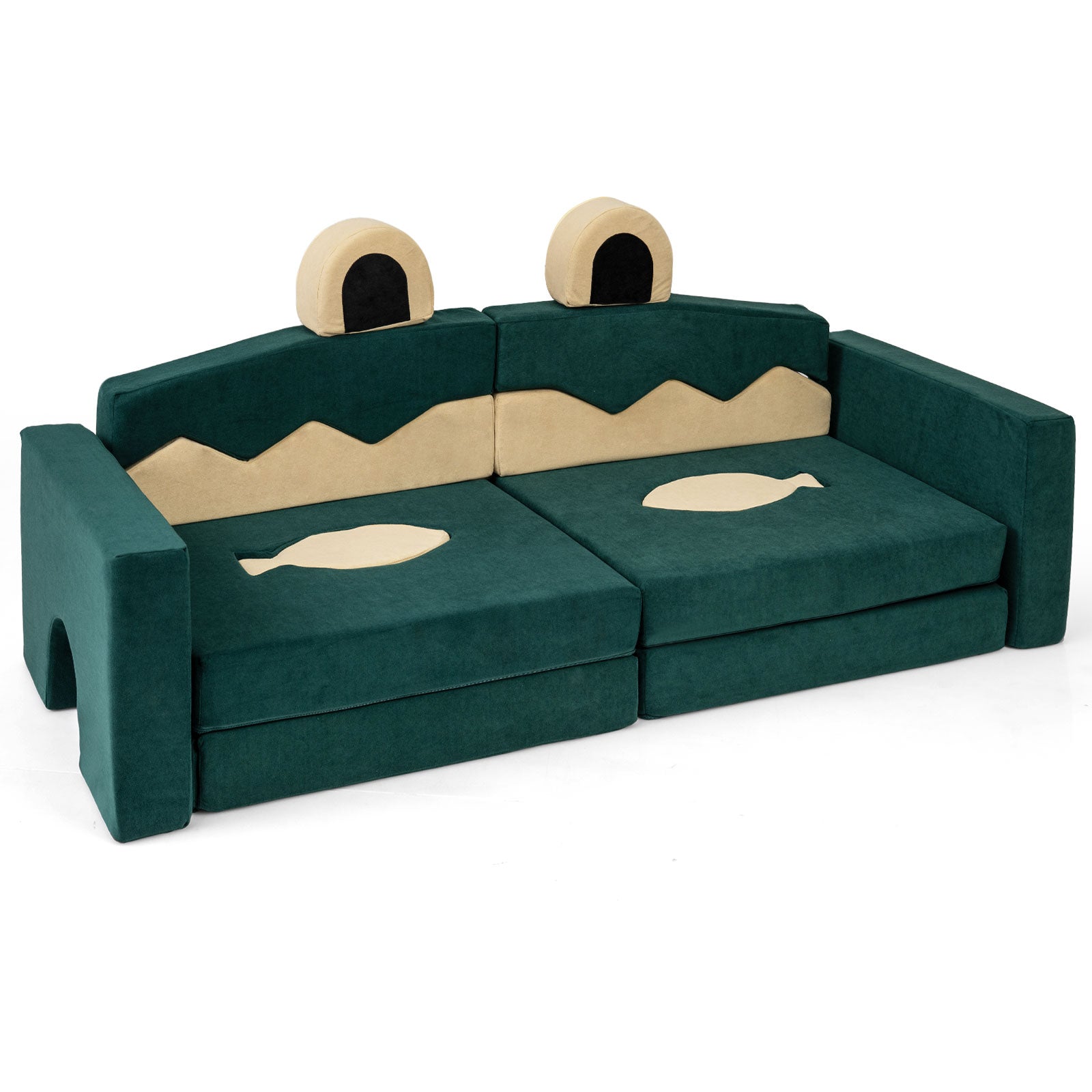 17 Pieces Modular Kids Play Couch for Inspiring Creativity Kids Chairs & Seating at Gallery Canada