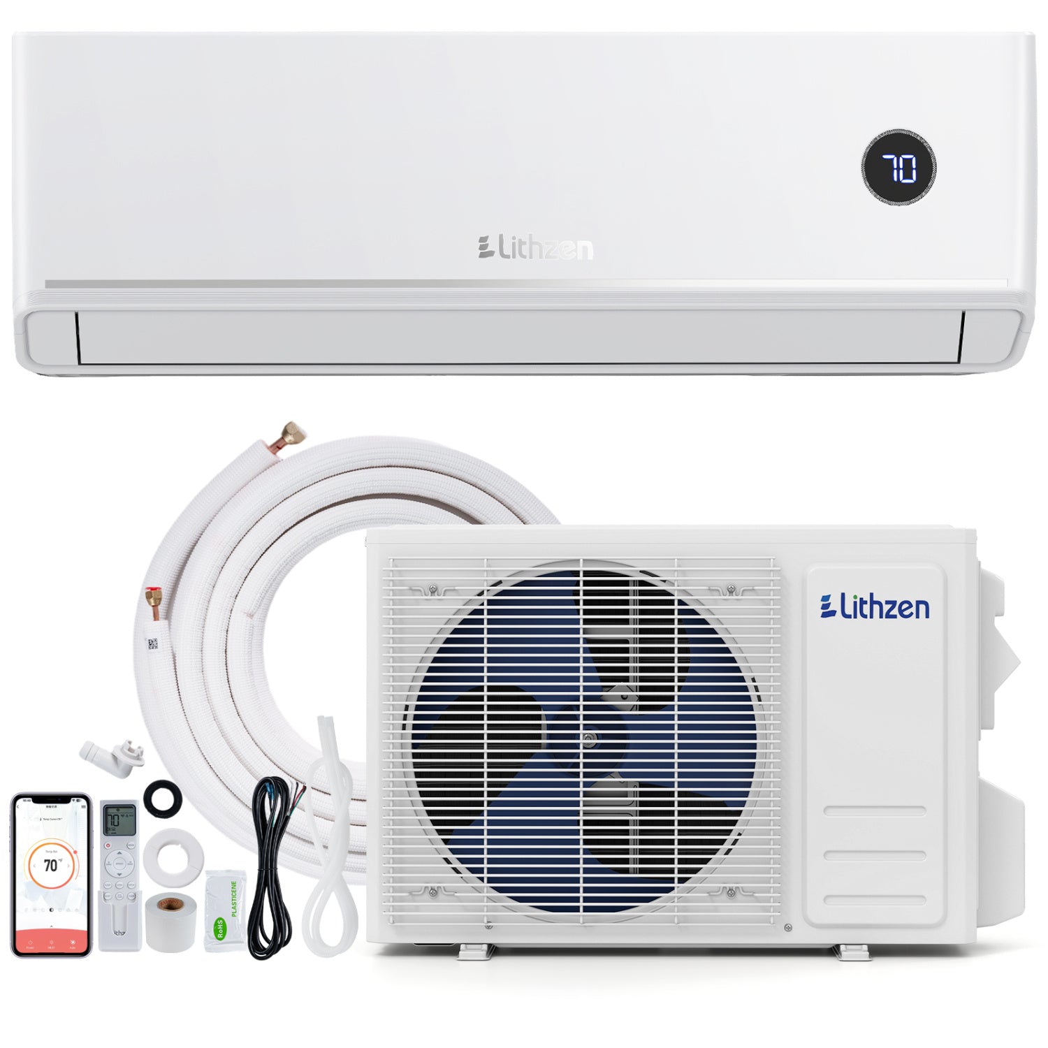 18000 BTU 18.1 SEER2 Mini Split AC, 208/230V, Alexa Compatible Mini Split Air Conditioners Options at Gallery Canada