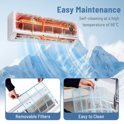 18000 BTU 18.1 SEER2 Mini Split AC, 208/230V, Alexa Compatible Mini Split Air Conditioners at Gallery Canada