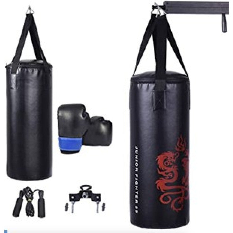 Fitness Room Bundle: Punching Boxing Set + 3 in 1 Folding Treadmill + 3 Pieces Kettlebell Weight Set + 4-Panel Folding Gymnastics Mat + Accent Chair Sports Options at Gallery Canada