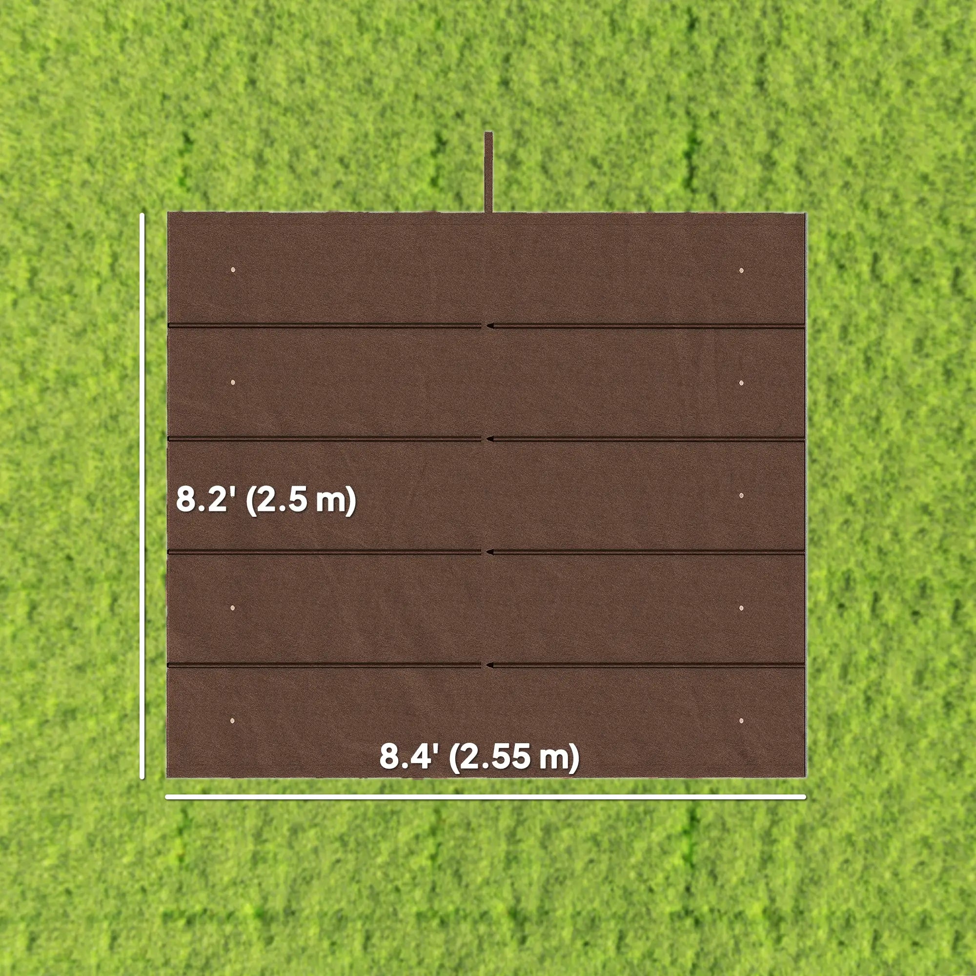 Retractable Pergola Canopy, 10' x 10', Coffee Gazebo Canopy Replacement at Gallery Canada