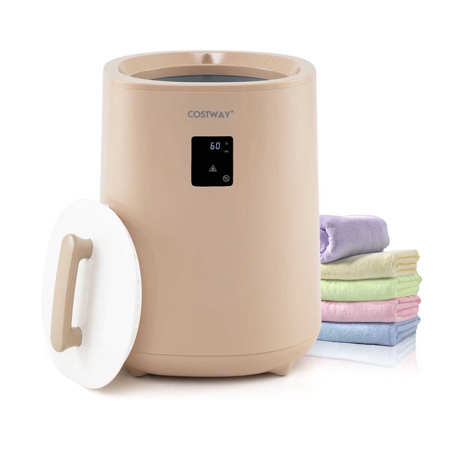 18L Large Towel Warmer, LED Display, Auto Shut Off, Coffee Dryers Coffee at Gallery Canada